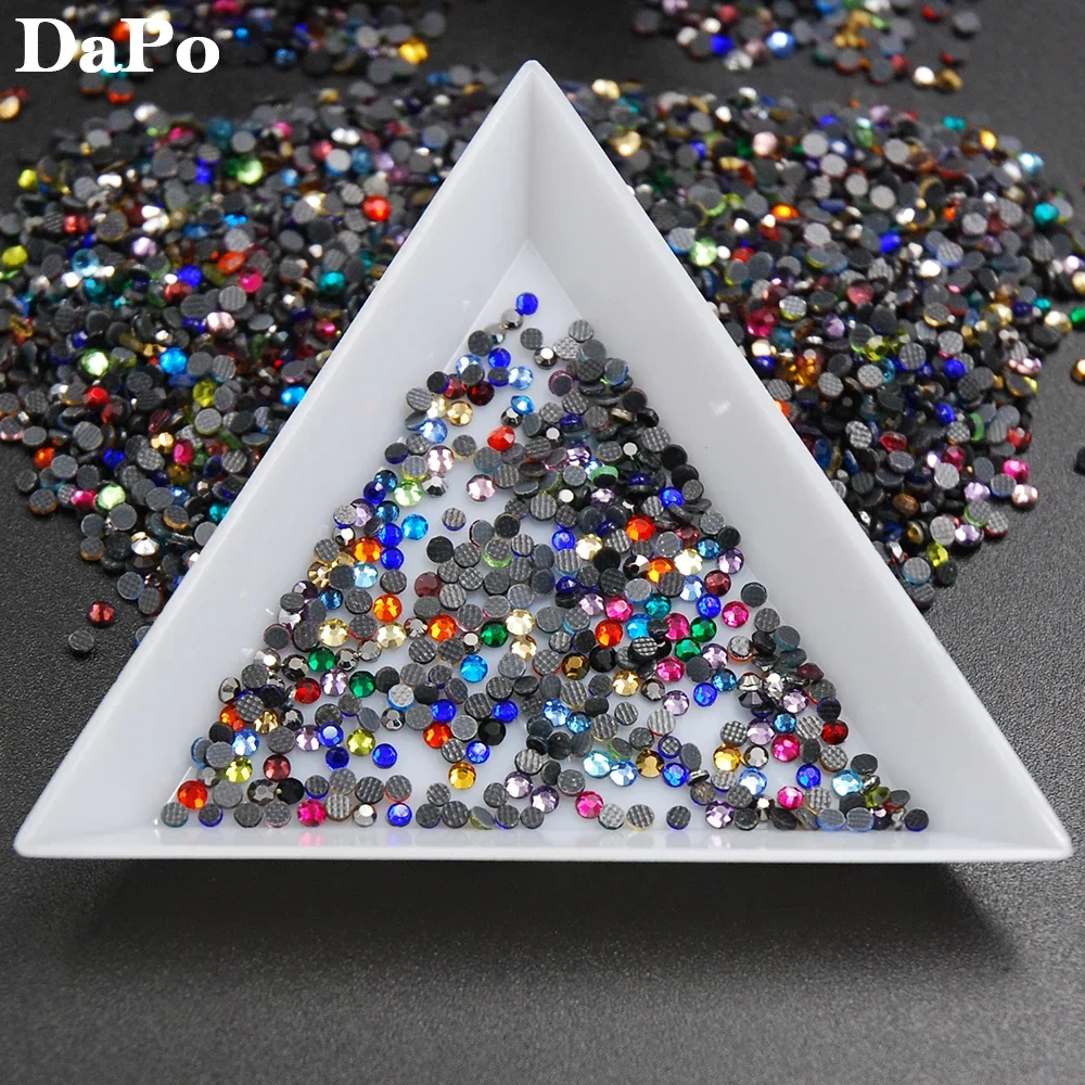 

1440 шт./пакет SS6 смешанные цвета DMC горячая фиксация стразы с плоской задней частью свободные стразы для одежды сумки аксессуары