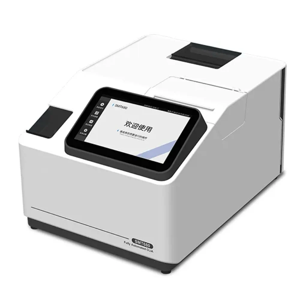 POCT Immunoassay Analyzer Touch Screen Medical Analytical Equipment Immunofluorescence Quantitative Analyzer Automatic