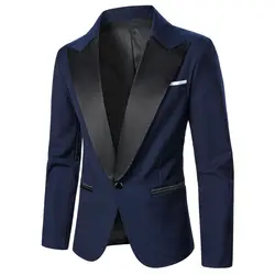 Men's Suit Jacket Casual Business Style Men's Blazer Wedding Dinner Party Office Worker Meeting Daily Wear Men's Suit Jacket