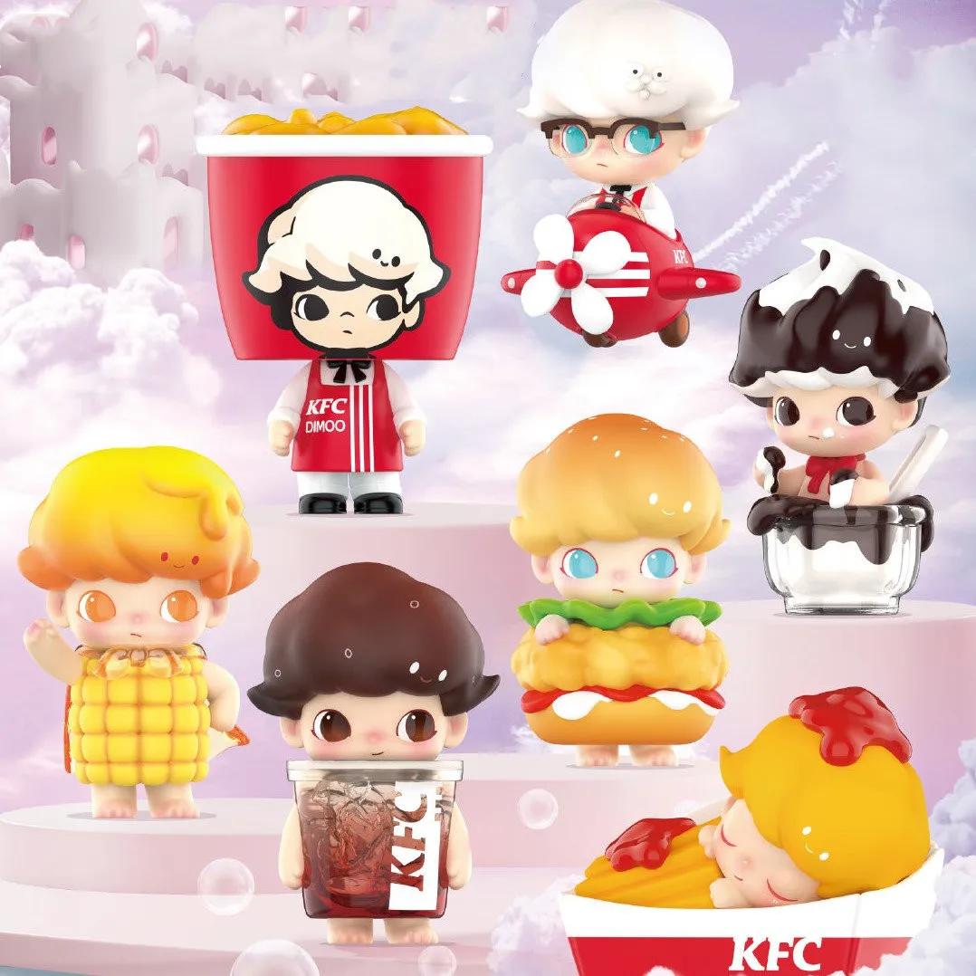 

Toys Model Confirm Style Cute Anime Figure Gift Surprise Box Original KFC Joint Series Blind Box