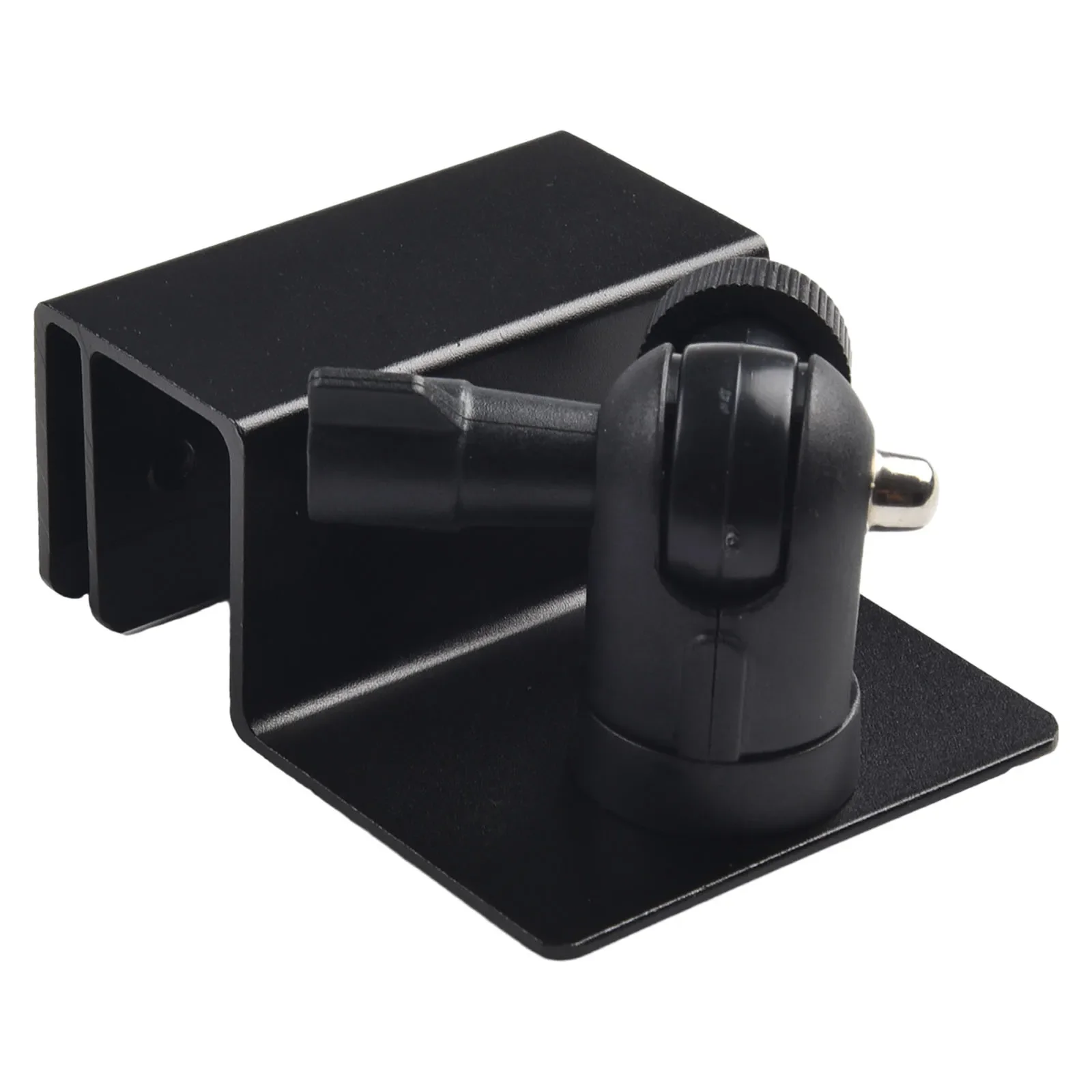 Rust Resistant Weatherproof Gutter Mount Bracket with Screw Adapter for Security Cameras - Adjustable for Optimal Viewing Angles