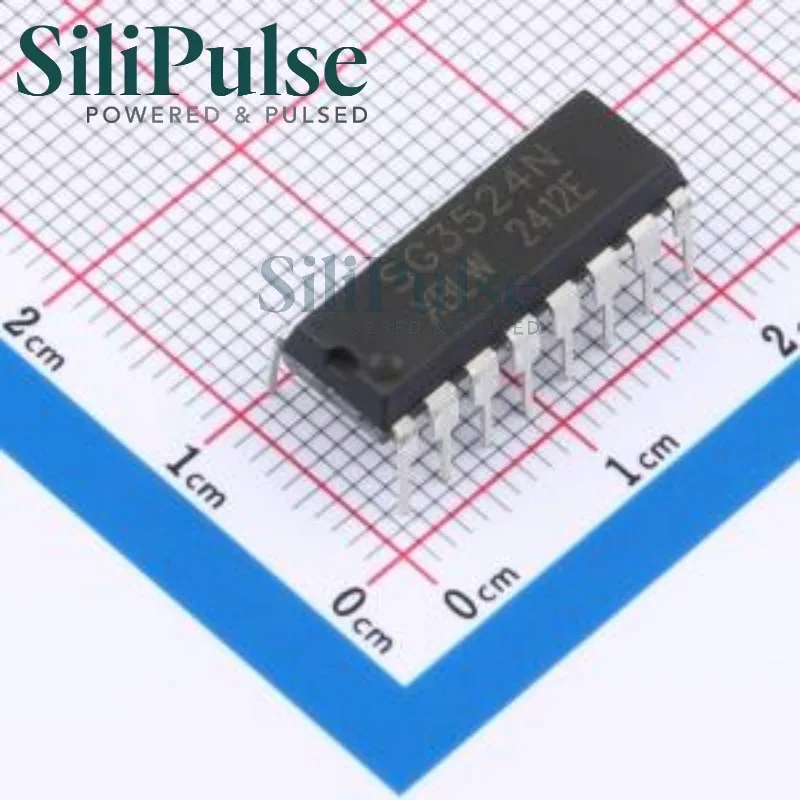 (10-50pcs) SG3524N PDIP-16 100% Original In Stock AC-DC 45% 8V~40V 450kHz