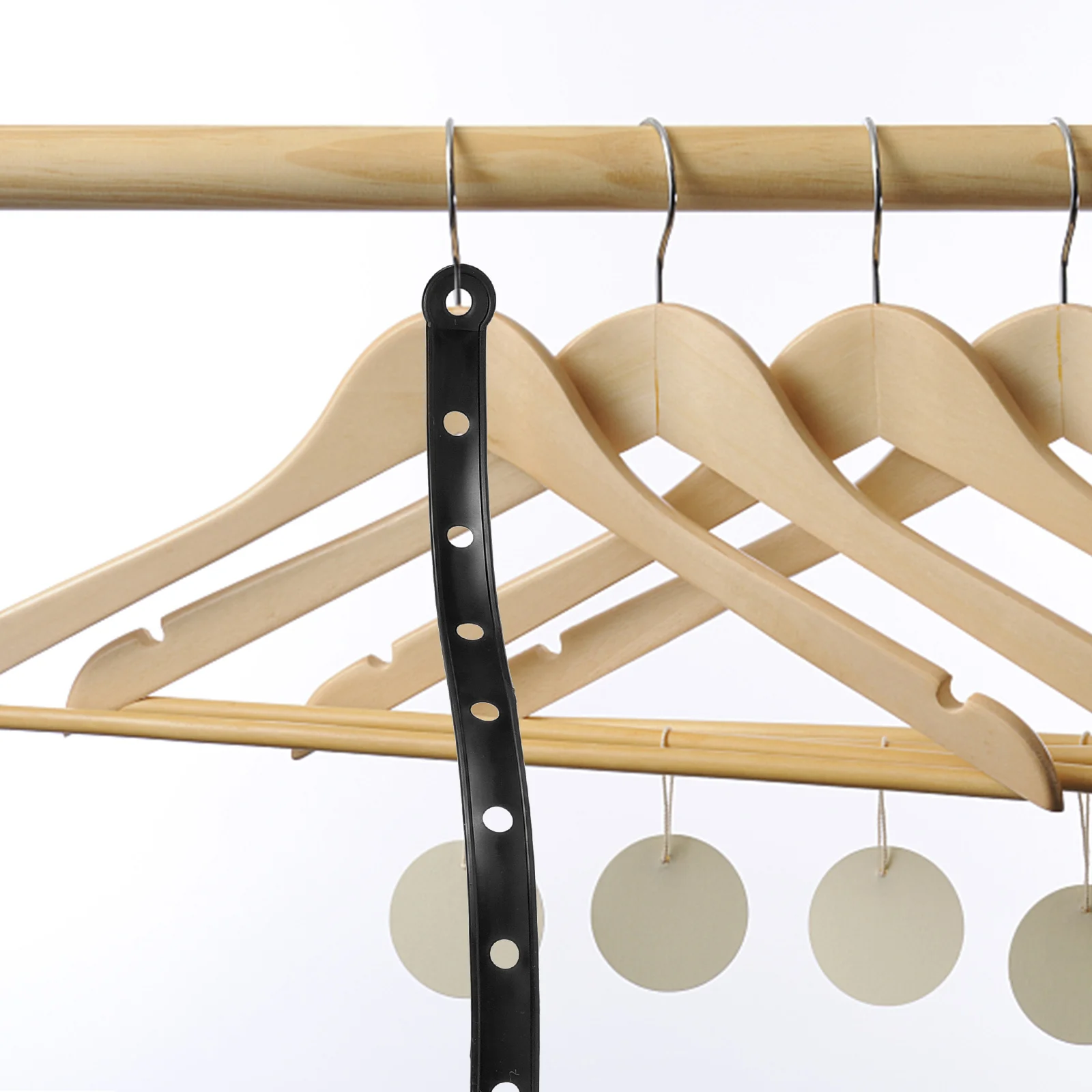 

20pcs Hanger Strip Closet Organizer Space-Saving Wardrobe Storage Solution For Clothes Display Organization, Closet Supplies