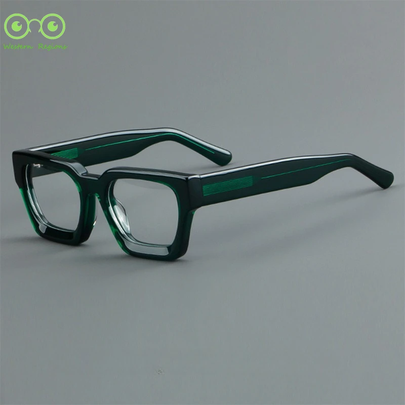 إطار نظارات بمادة الخلات للرجال والنساء مناسب تمامًا 1439 إطار مستقطب متعدد الألوان للرجال والنساء أرجل صدفة السلحفاة