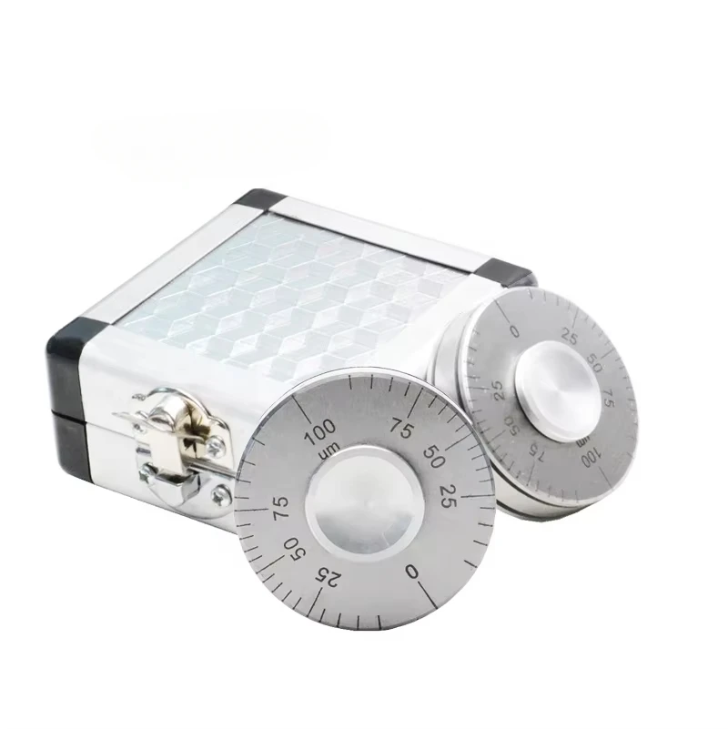 

0-100um Coating Thickness Gauge Precision Wet Film Thickness Meter Wet Film Thickness Gauge With Roller
