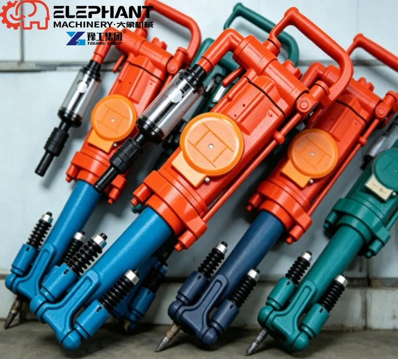 Hand‑held Hydraulic Rock Drill Low Vibration Mining Drilling Machine For Underground Coal Mine Hard Rock Blasthole Drilling