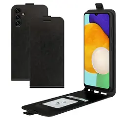 For Samsung Galaxy A13 Cover Phone Cases Flip Card Vertical Leather For A53 A33 4G 5G A73 A23 A04 A14 A34 A54 Capa чехол