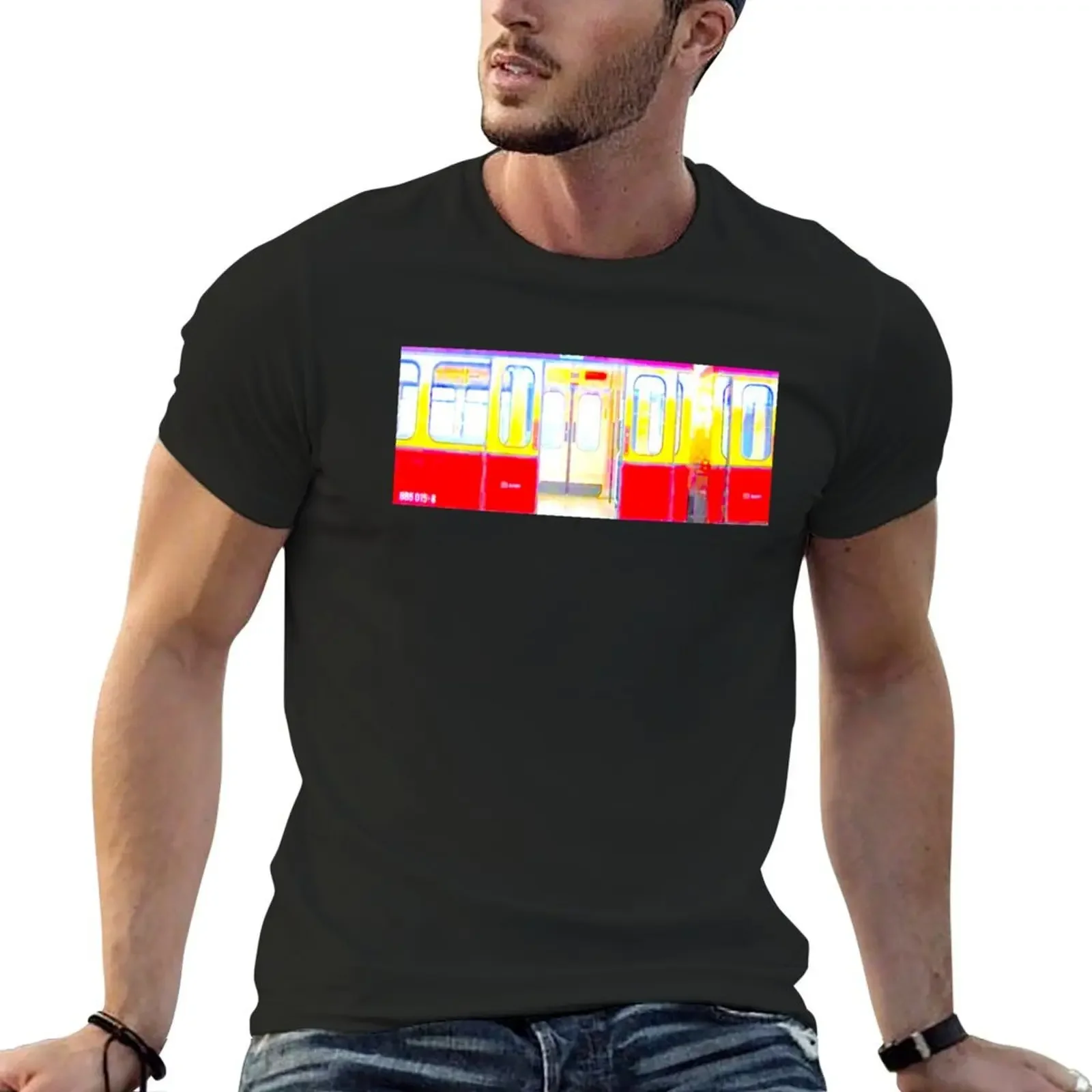 Berlin Train S-Bahn T-Shirt sweat Blouse men clothes