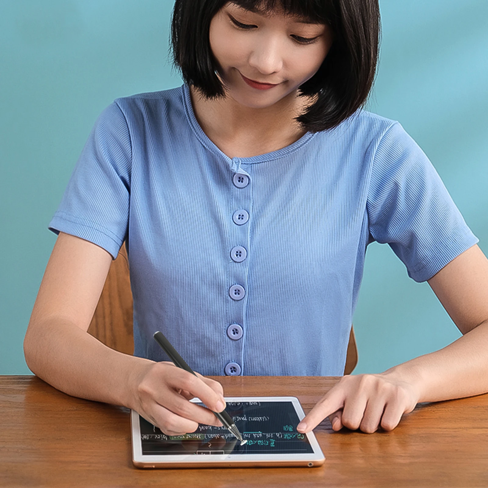 

Capacitive Stylus Pen Tablet Touch Screens Writing Convenient Soft Tip Prevent Scratching Compatible Devices Gaming