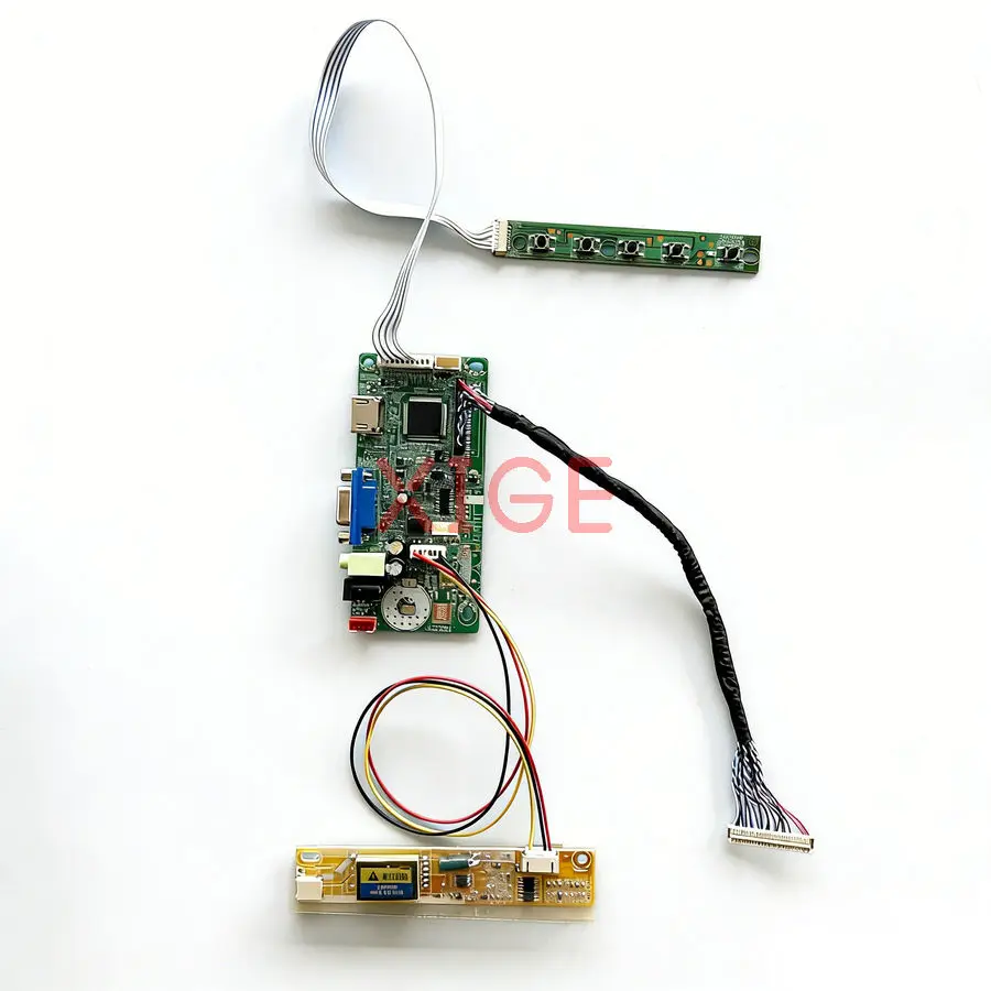 

Плата привода контроллера ЖК-монитора подходит для B140EW01 B131EW01 QD14WL01 QD13WL02 1280x768 LVDS 30-контактный HDMI + VGA 1280*768 1-CCFL DIY Kit