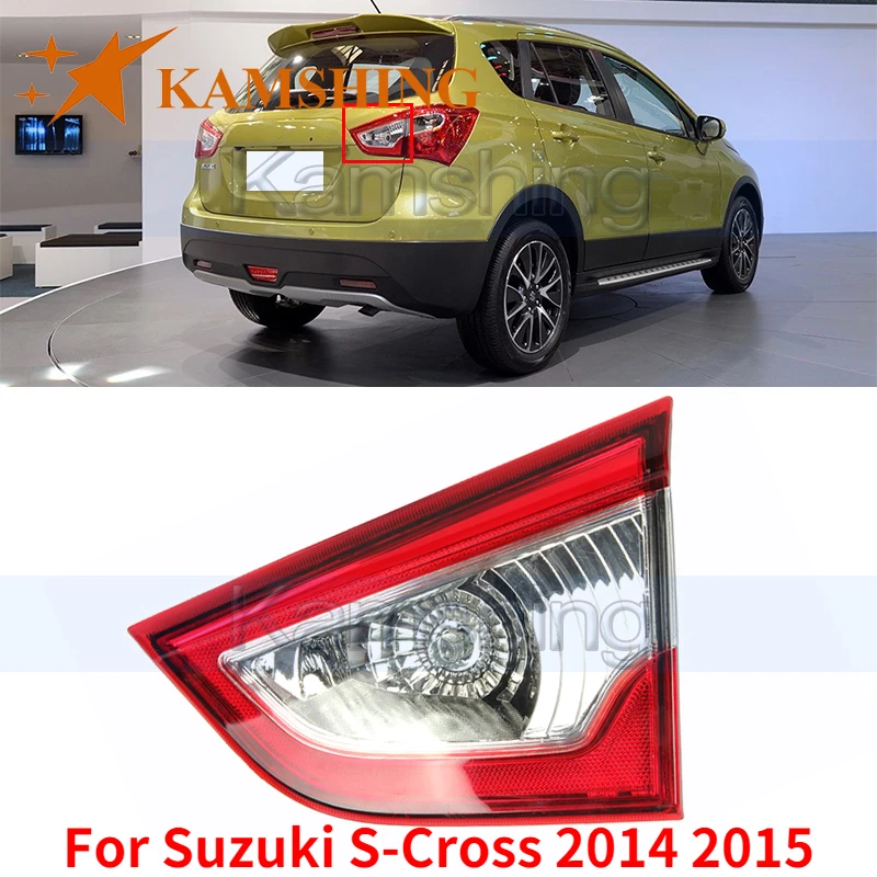 

Kamshing для Suzuki S-Cross 2014 2015 задний стоп-сигнал светильник внутренняя хвост светильник задний светильник хвост светильник Taillamp задний фонарь головной светильник