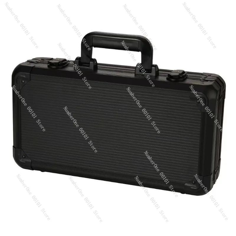 Premium Thickened 300 Chip Aluminum Case Multifunction Poker Chip Storage Box Portable Carrying Organizer Wear ResistantHandheld