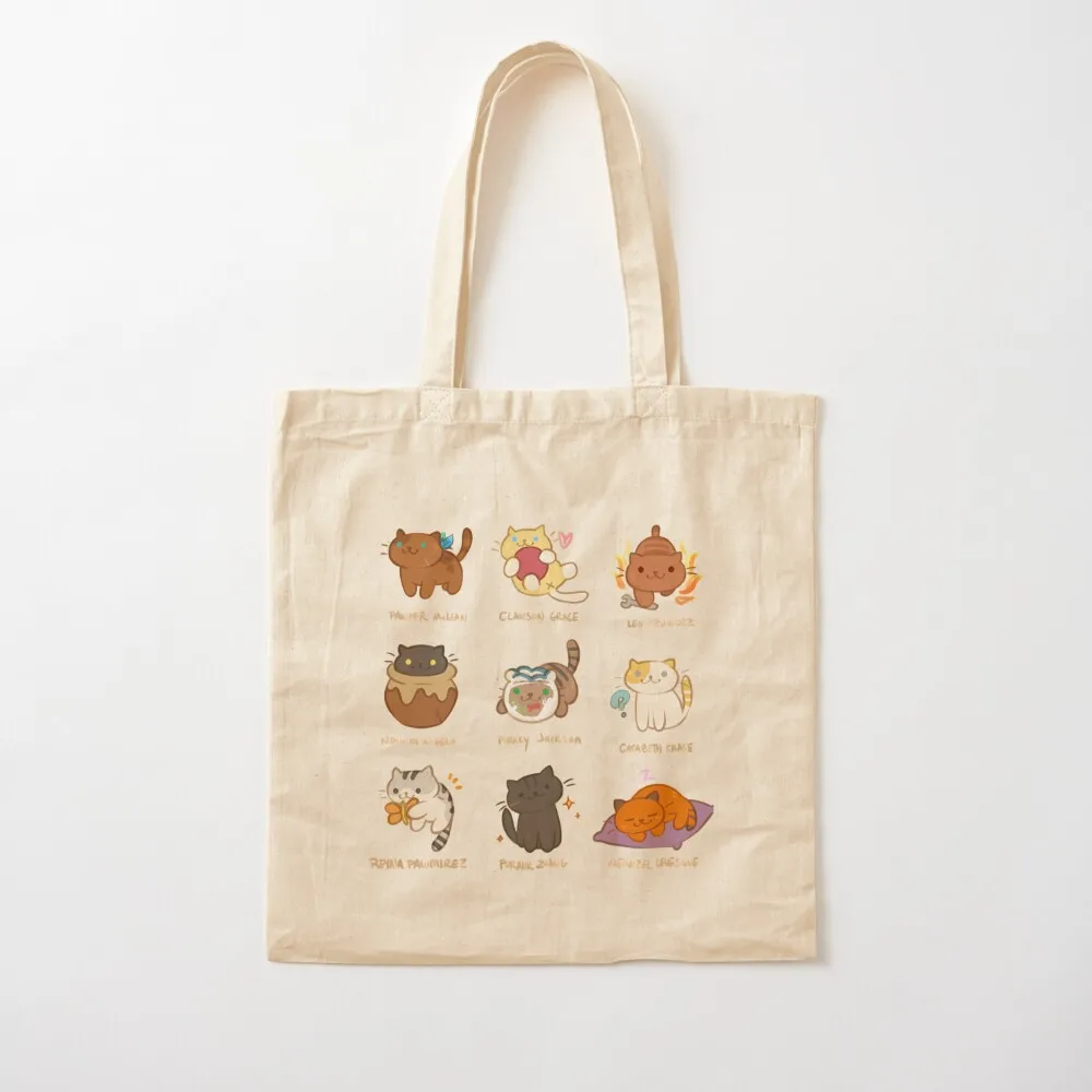 Purrcy Jackson Tote Bag tote bags cloth bags bags for women personalized tote bag Shopper