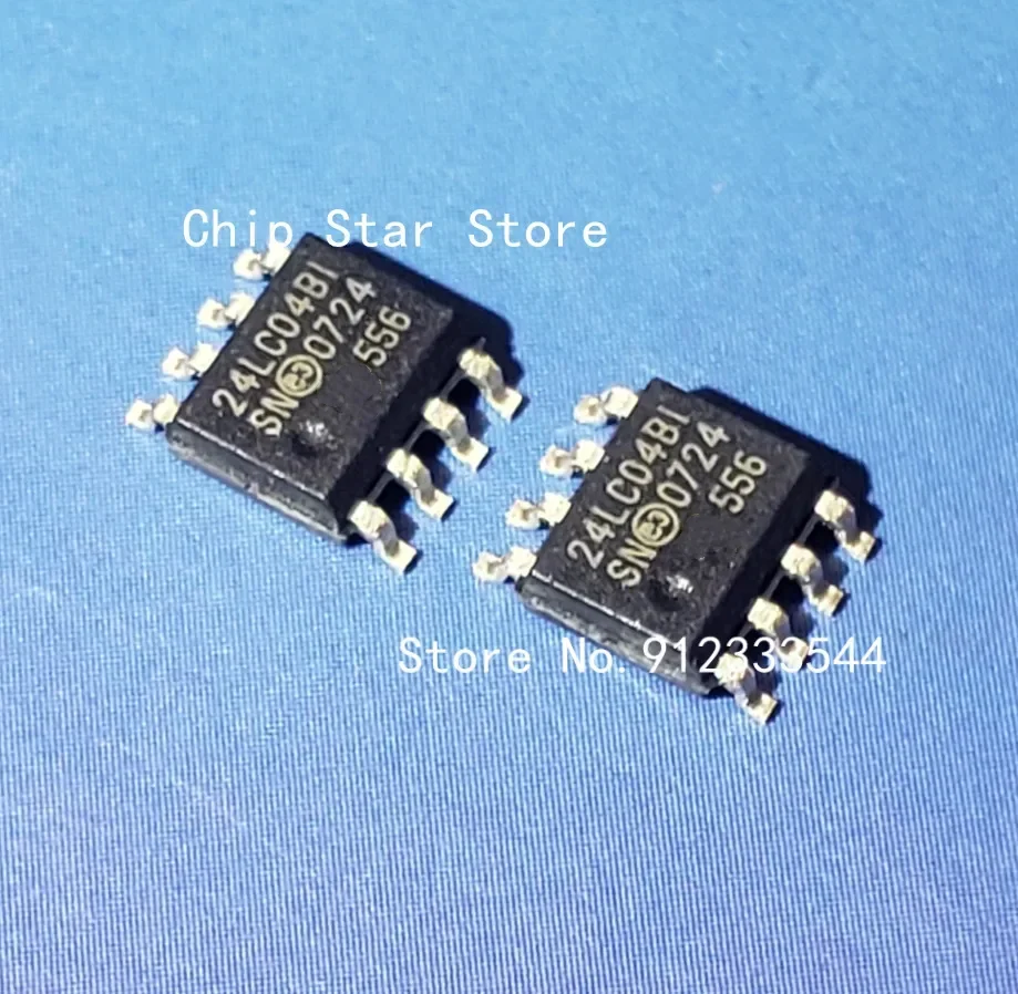 5-100Pcs 24LC04B 24…