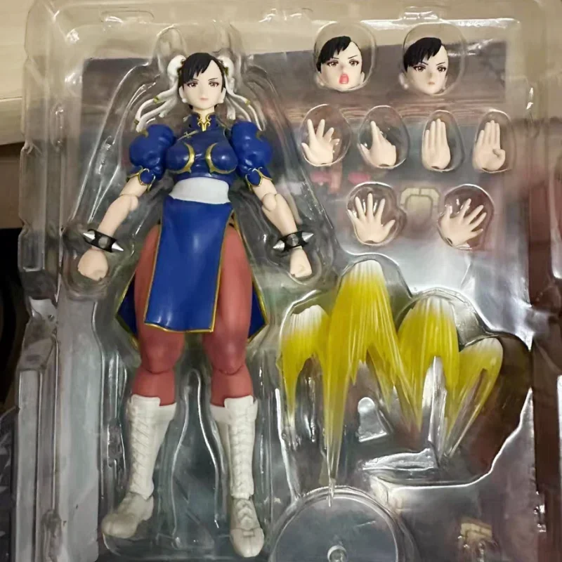 In Stock Genuine Bandai S.h.figuarts Shf Fighter Chun-li Ryu Ken Gouki Guile Anime Figures Model Toys Collect Christmas Gift