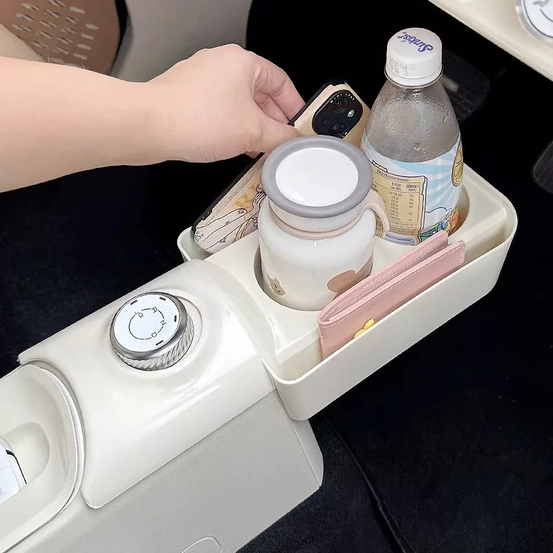 

Central Control Cup Holder & Gear Shift Storage Organizer Fit for Wuling Hongguang MINI EV 3rd Gen Macaron