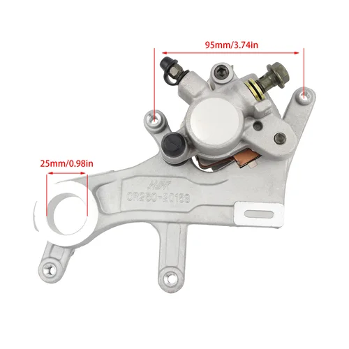 Imagen 2 del producto Para Honda ​ CR125 CR250 CRF250R CRF250X CRF450R CRF450X KAYO T4 T6 MX6 pinza de freno trasero de Motocross con accesorios de pastillas de freno
