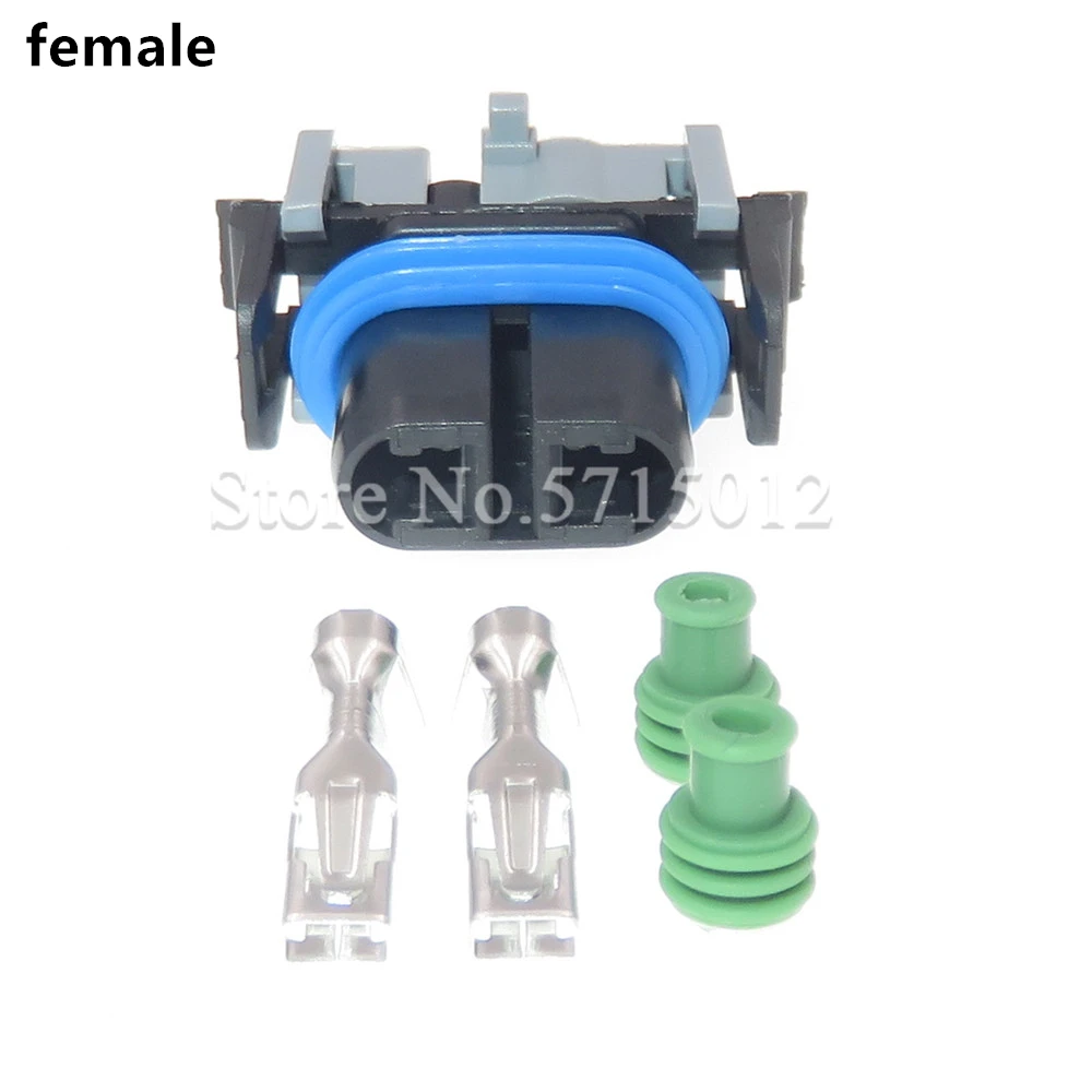 2 Hole MG652520-2 MG652520 MG632506 H11 H8 881 Lamp Light Socket Waterproof Auto Headlight Connector