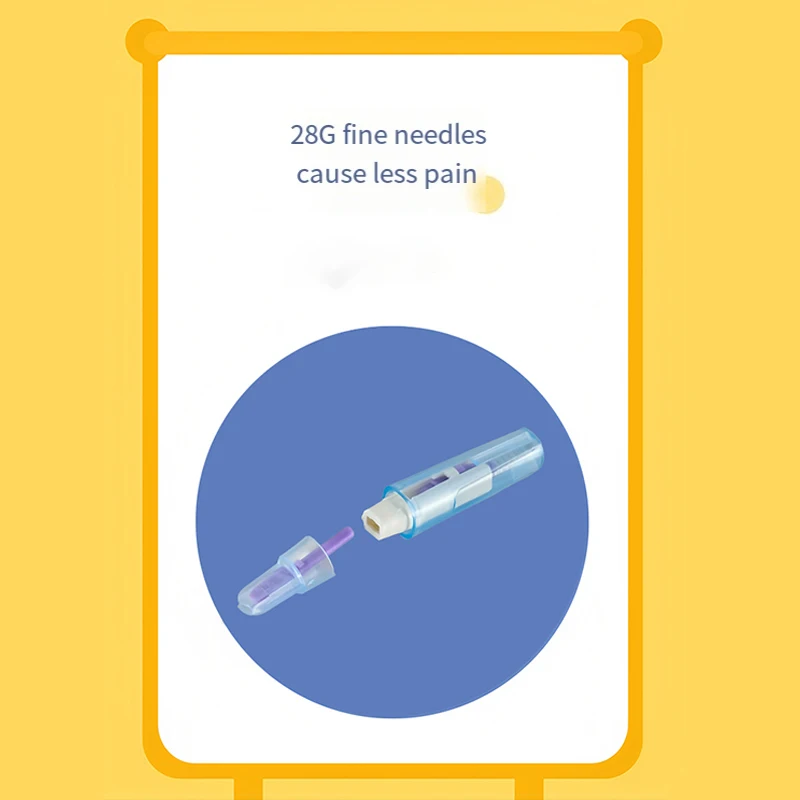 50/100/250 pcs Portable Lancets Disposable Blood Collection Needle Auto retraction Safe Sterilize Blood Sample Painless Lancets