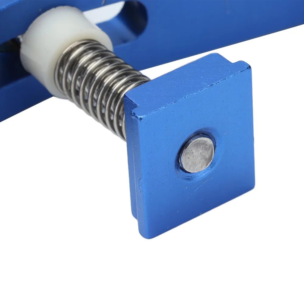 Aluminum Alloy T Track Clamps Blue M8 Toggle Clamp Spring Nut Press Plate Clamps 30mm 40mm Aluminum Extrusion