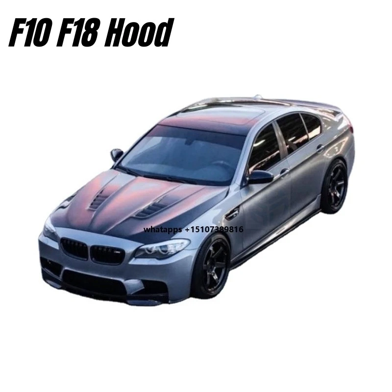 

MRD Carbon Hood for F10 F18 5 Series 2011-2017 Engine Cover Carbon Fiber Car Hood Bonnet Cover