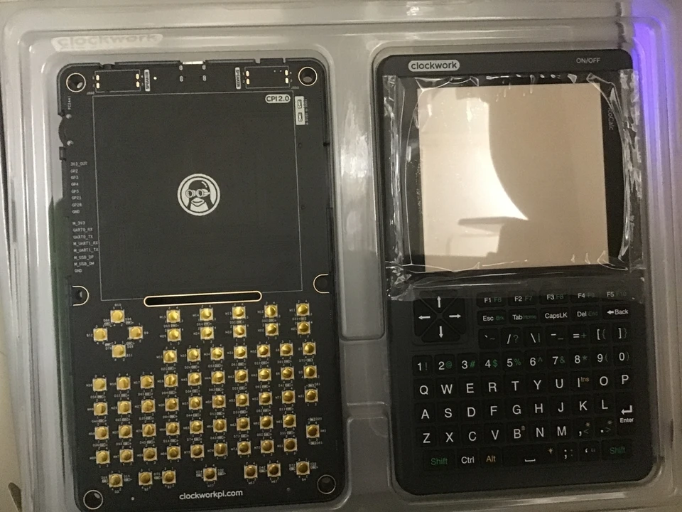新しいClockwork PiがPicoCalcキットを発売、Raspberry Pi Pico搭載の