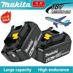 For Makita 18v bettery,Rechargeable Lithium Ion,makita 18 v bettery,BL1830B BL1850B BL1850 BL1840 BL1860 ,Makita 18 v Battery