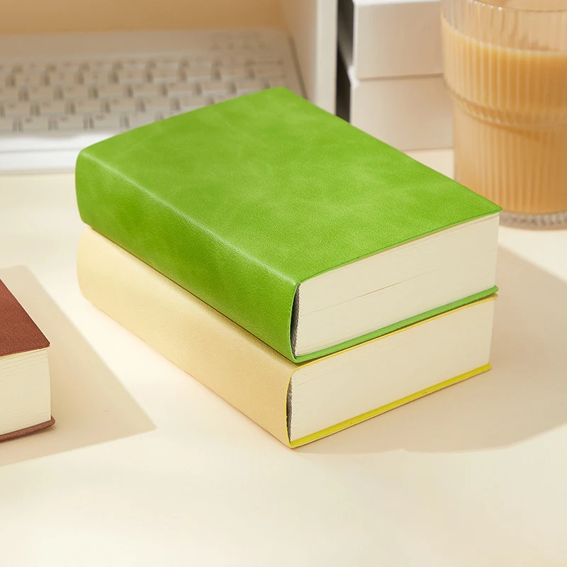 

Ультра-толстая пустая книга для эскизов B6, кожаный чехол, универсальный журнал для рисования, путешествия, предметы первой необходимости для художников, прочный блокнот