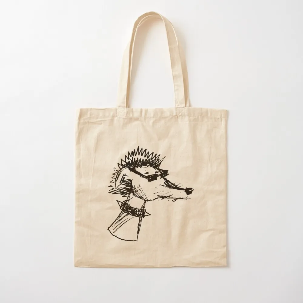 Mohawk Hound Tote Bag custom fabric bag cloth bag woman tote bags men Customizable tote