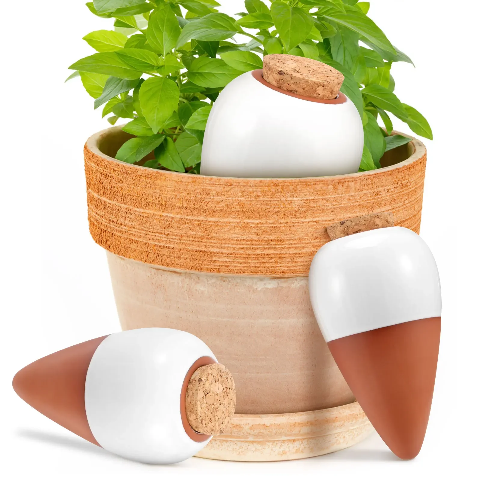 4Pcs Self Watering Spike 320ml Plant Automatic Irrigation System Device Planter Insert Flower Self for Potted Feeder
