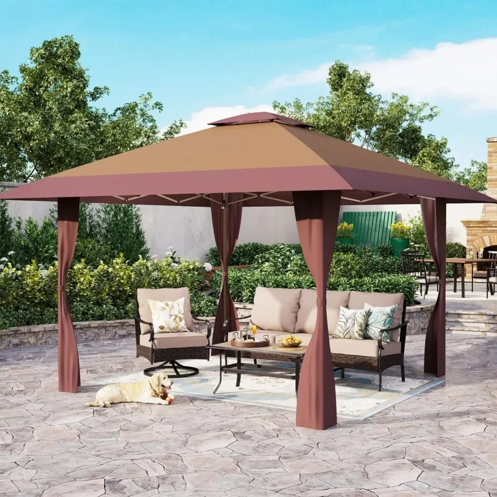 

13' x 13' Ez Pop Up Commercial Tent Outdoor Wedding Canopy Events Tent