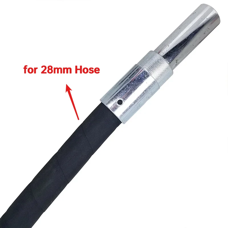 Sand Blasting Gun with Length 45/60/80mm Boron Carbide Blaster Nozzle for 28mm Hose Pressure Sand Blaster Machine