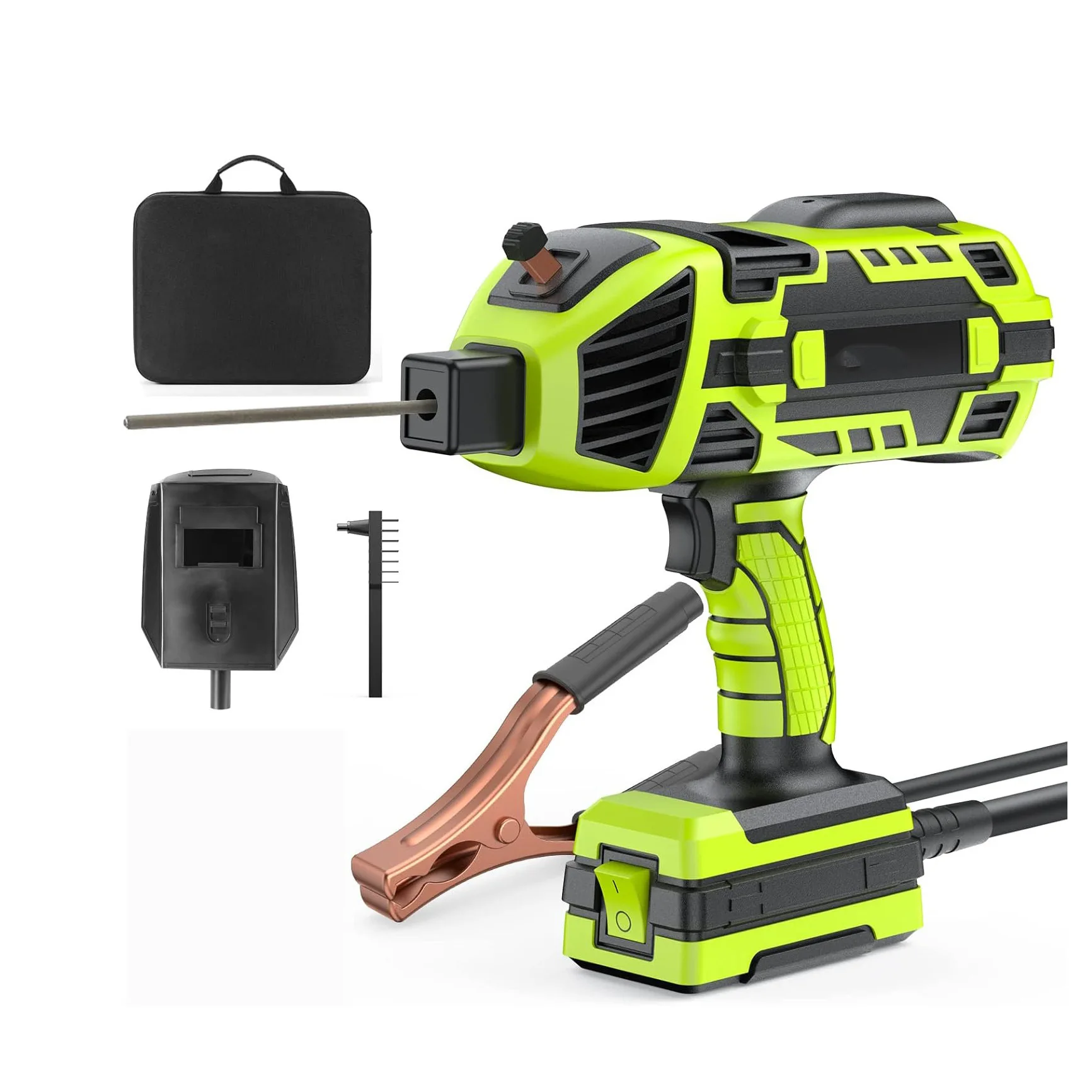 

4600W Handheld Electric Welding Machine Portable Automatic Inverter Arc Welder And Mask Steel Brush Home DIY Soldering 110V 220V
