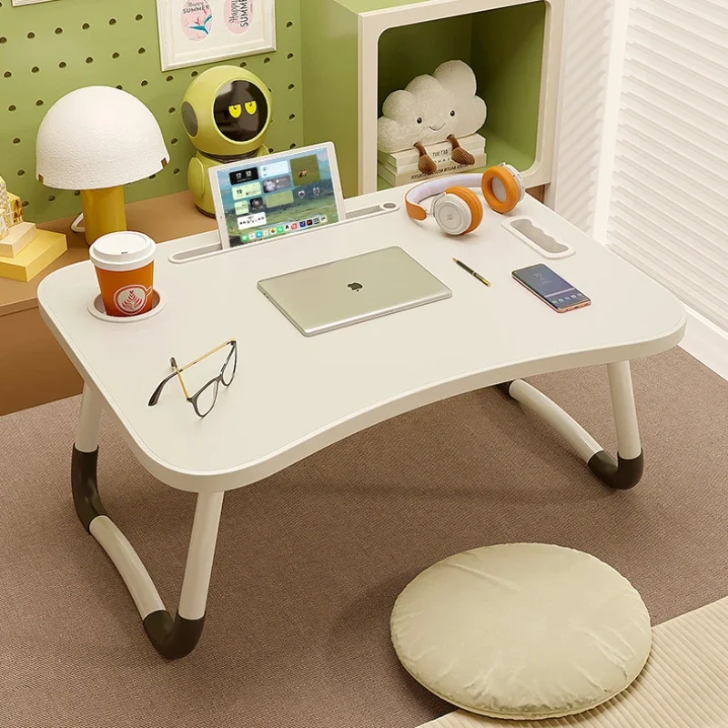 Household Bedroom Small Table Student Dormitory Bed Desk Computer Desk Balcony Simple Folding Table