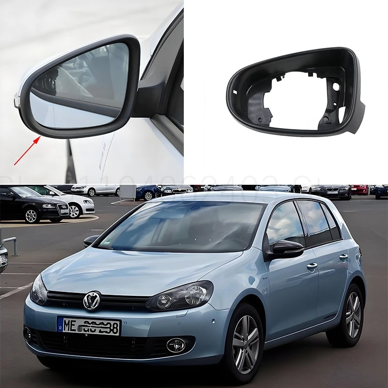 Pasuje do Volkswagen (Golf MK6) Golf 6/GTI/R20, Passat New drive 09-11, Bora 13-15, Touran 11-15. Ramka lusterka wstecznego