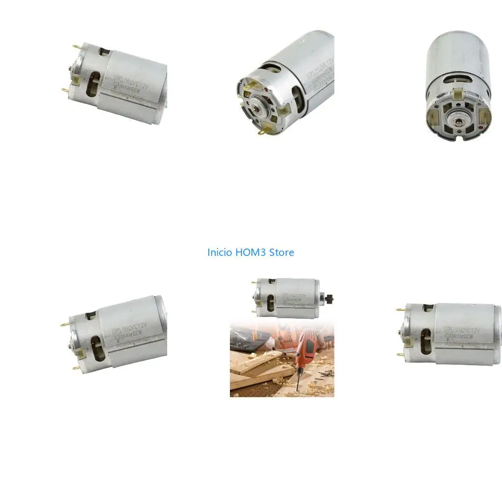 A5YD Alternative Motor For 12V Electric Drill And Fastener Works With Multiple Models 13 Tooth Steel Gear