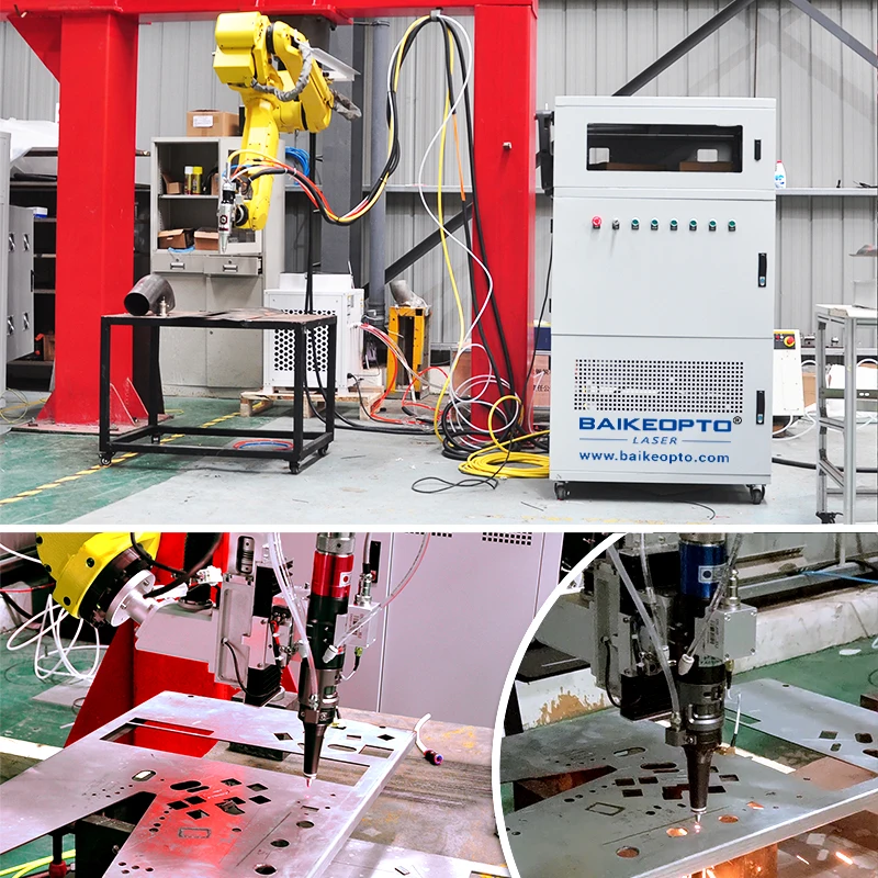 BK-RC3000 Fanuc Robot Auto Mass Production Laser Cutting Machine 3D Robotic Arm Laser Cutter