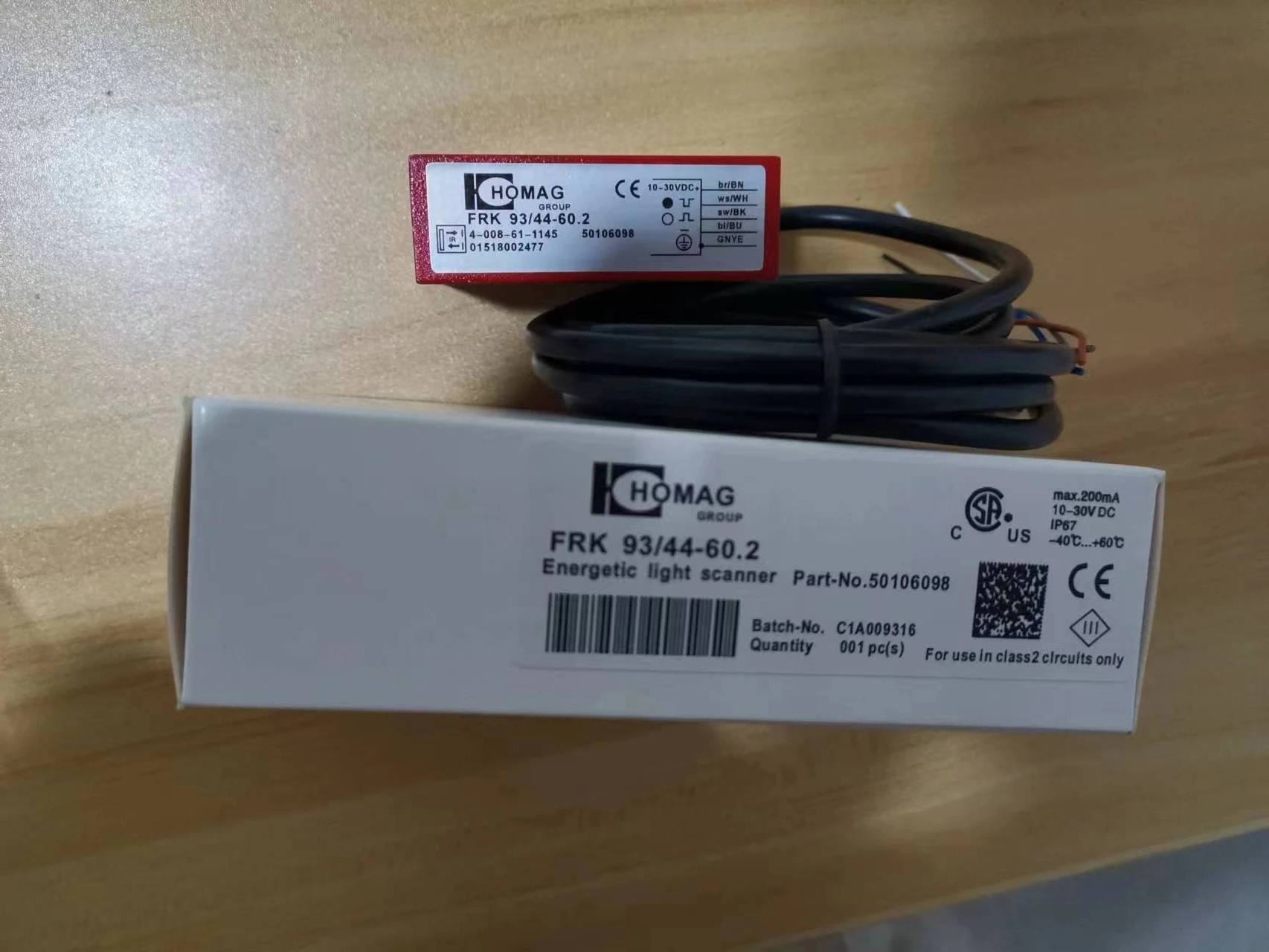 leuze   FRK 93/44-60.2   Switching sensors Optical sensors