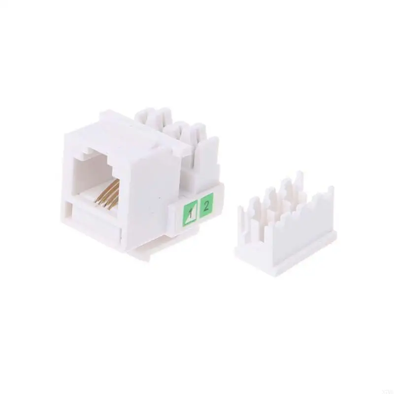 N7MC 5PCS RJ11 CAT3 Módulo Telefone do Setor Setor 4 fios Adaptador voz telecomunicações
