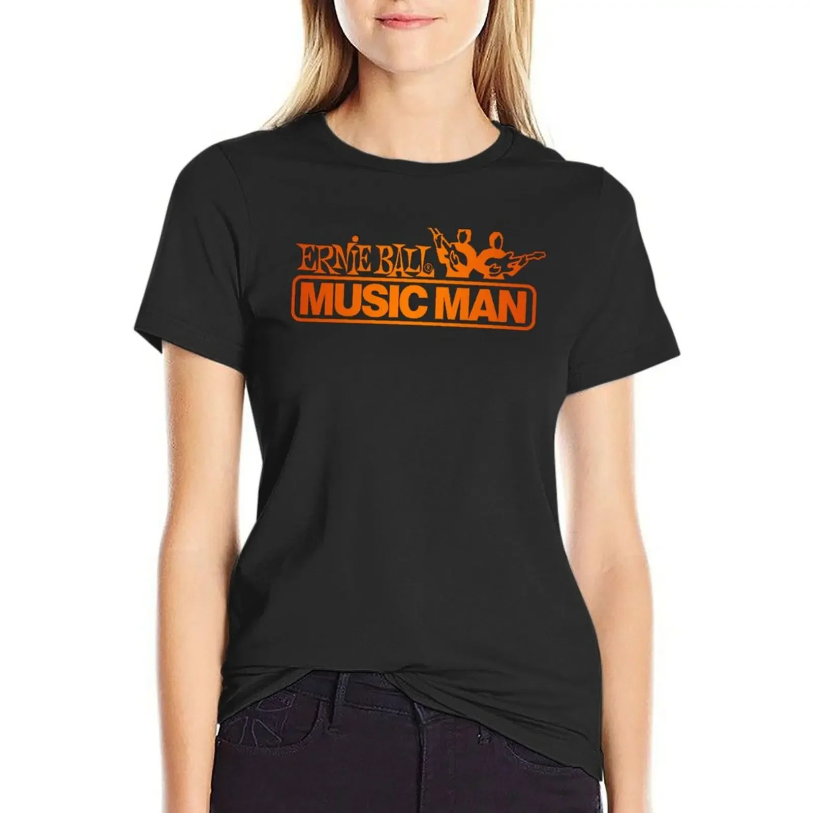 

Music Man Logo T-Shirt aesthetic clothes cute clothes plain woman t shirt