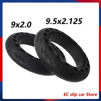 High quality 9.5x2.125 9x2.0 explosion-proof solid tire for electric scooter tire accessories