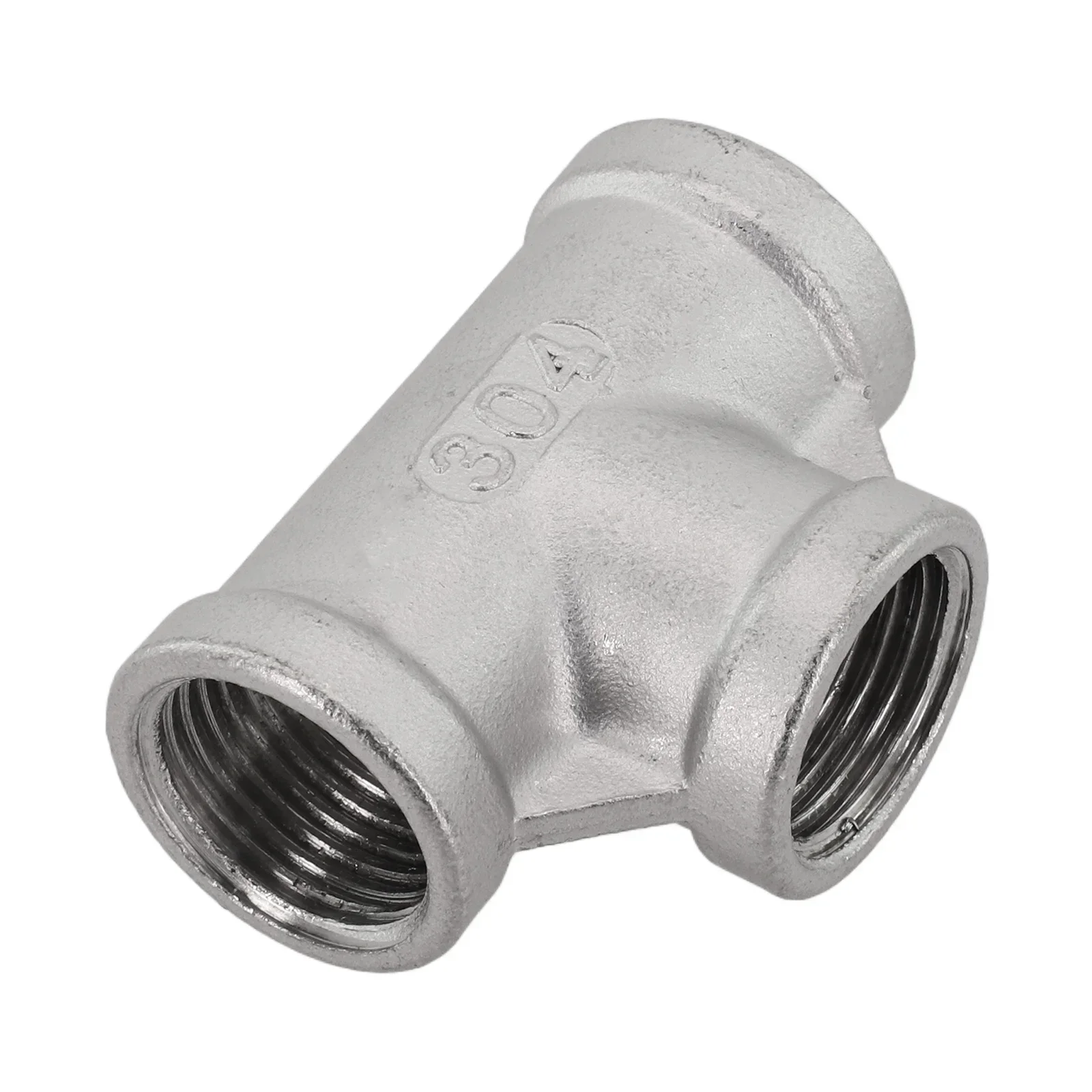 

1pcs 304 Stainless Steel Plumbing Fittings 4-point Connector Three Internal Wire Tee Plumbing Pipes