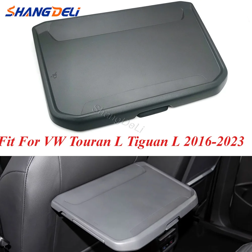 Left Rear Seat Back Folding Table With Cup Holder Interior Car Accessories Fit For VW Touran L Tiguan L 2016‑2023 5TD881862