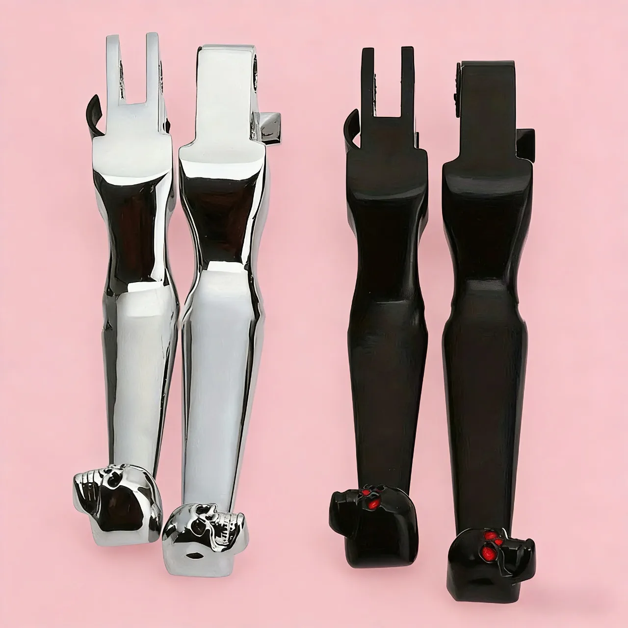 

Рычаги тормоза и сцепления Skull для Harley Touring Glide 1996-2012, высококачественные детали из алюминиевого сплава.