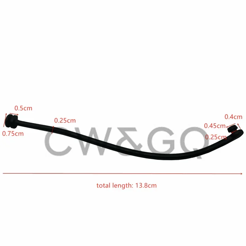 Tapa de tanque de combustible, Cable de línea para gasolina y diésel 16117193372 para BMW E87, E88, E46, E90, E91, E92, E93, E39, E60, E63, E64, E65, E66, X3, X5