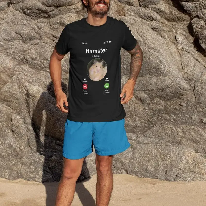 Hamster calling - graphic tee!