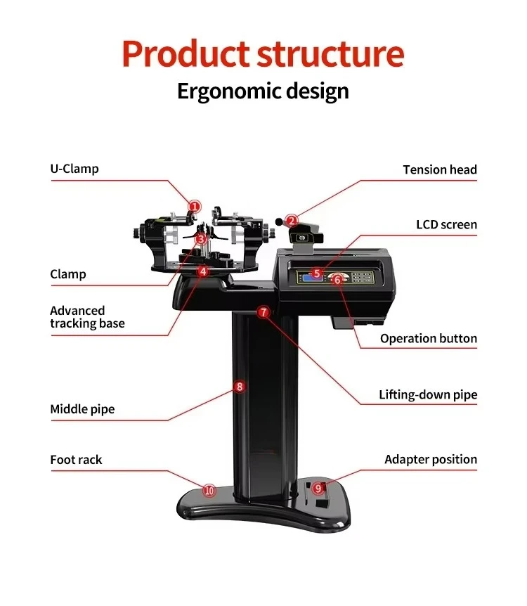 S3 Professional Automatic Intelligent Badminton Racket Stringing Machine Badminton Racket Maintenance Equipment