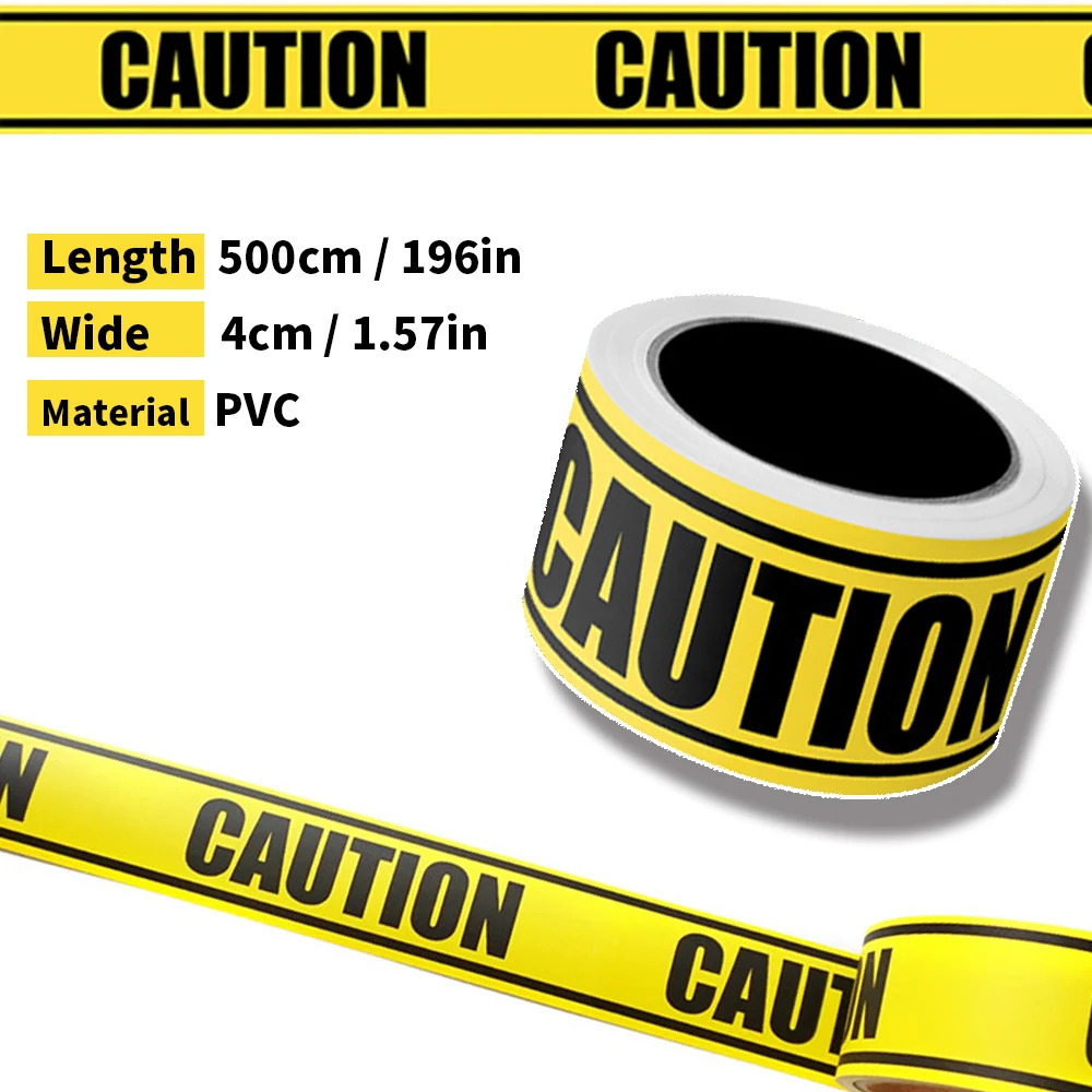 CAUTION Decorative Tape for Aquariums and Terrariums Fish Tank  - Light Blocking, Water Stain Cover