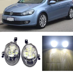 Car Lights For VW Caddy Touran 2011 2012 2013 2014 2015 2016 New Front Fog Light Lamp With LED Bulbs