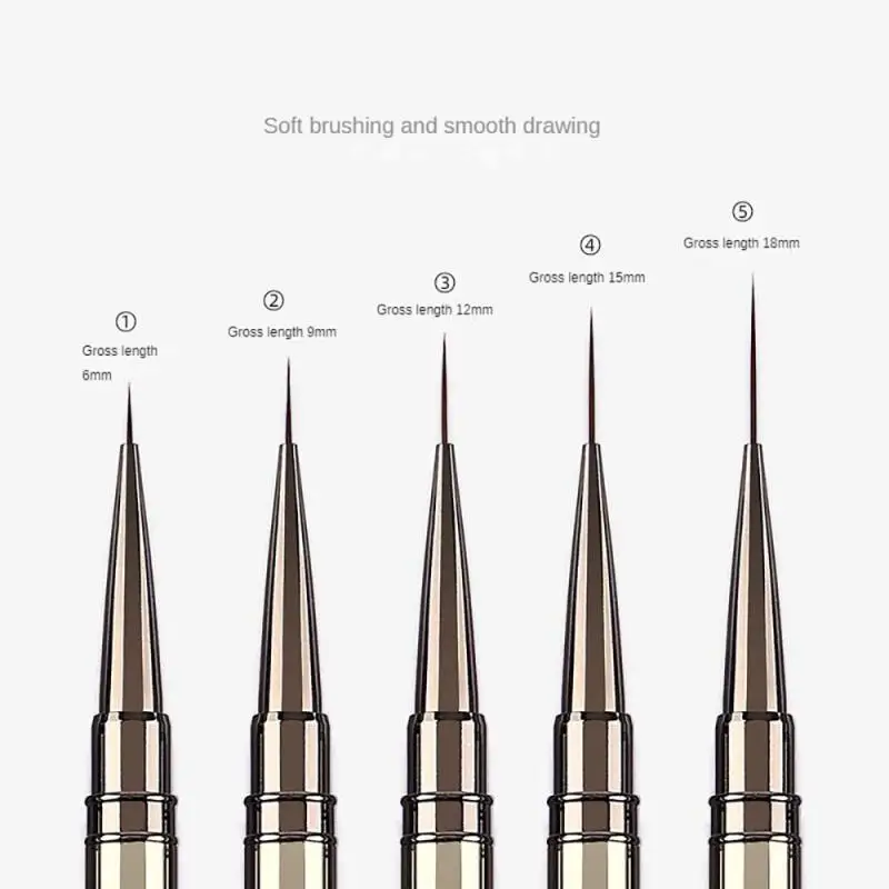 Penna per fototerapia per unghie accessori per unghie Ultra-fini penna per unghie forniture per unghie per professionisti penna per scolapiatti dipinta per unghie Nail Art